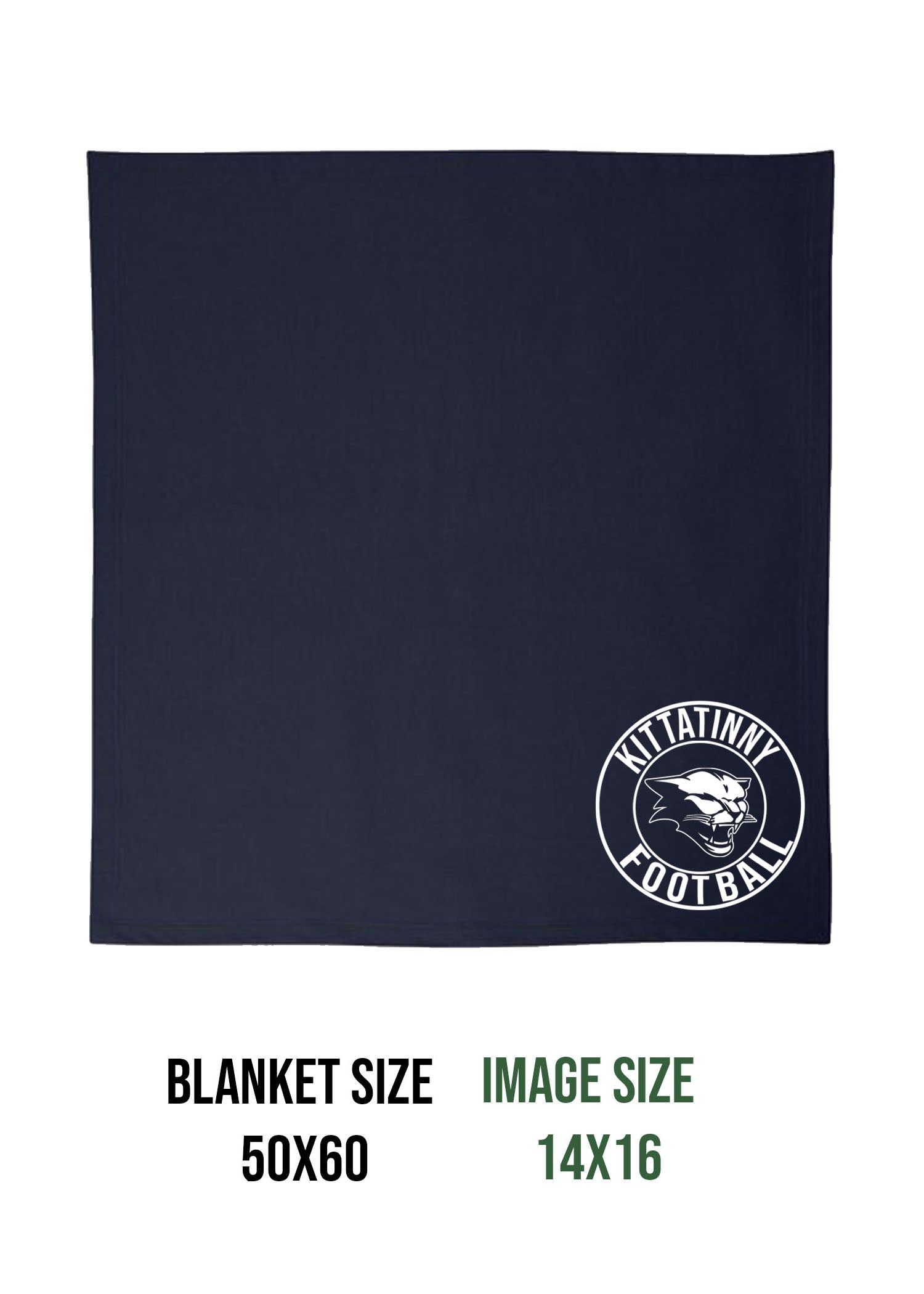 Kitattinny Football Design 5 Blanket