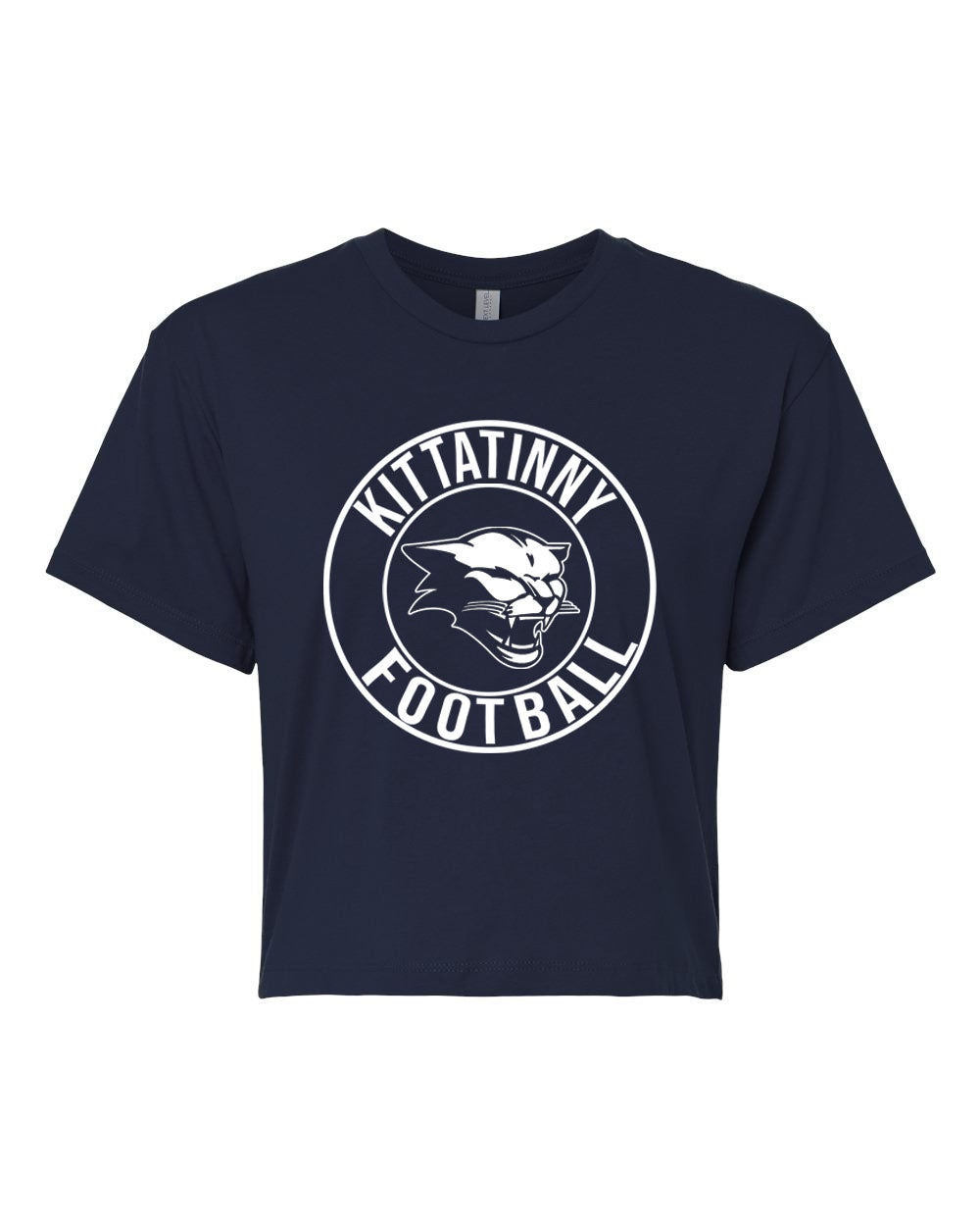 Kittatinny Football Design 5 Crop Top