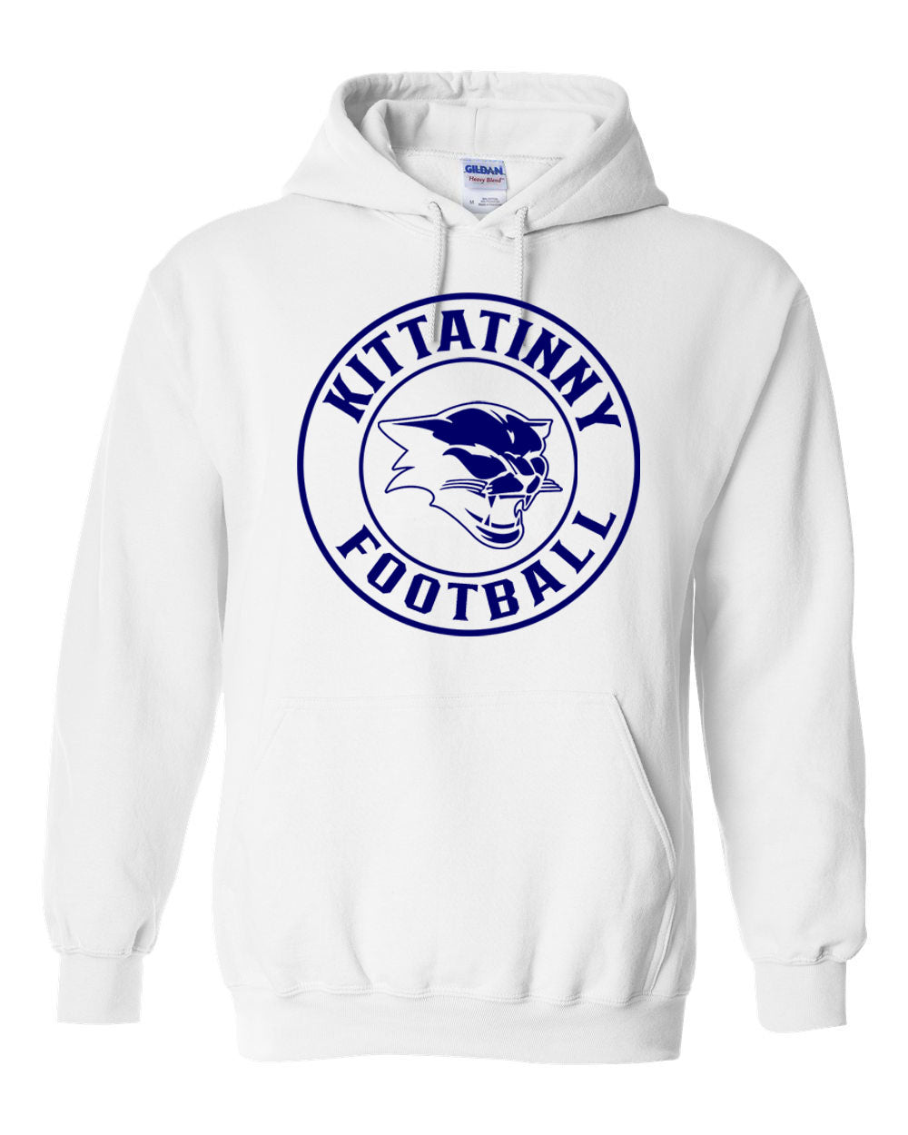 Kittatinny Football Design 5 Hooded Sweatshirt
