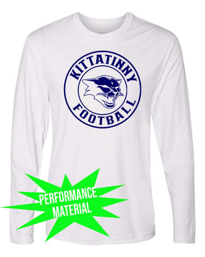 Kittatinny Football Performance Material Design 5 Long Sleeve Shirt