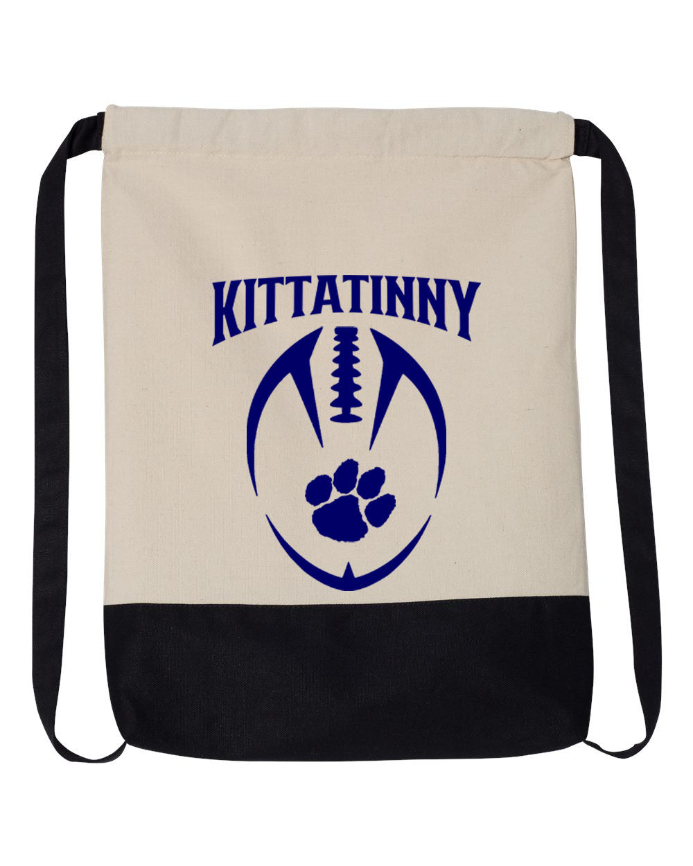 Kittatinny Football Design 8 Drawstring Bag