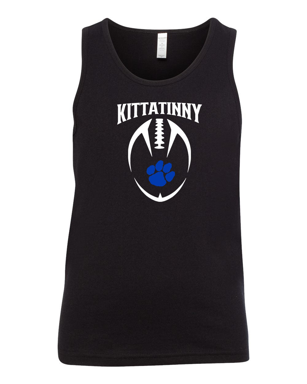 Kittatinny Football Design 8 Muscle Tank Top