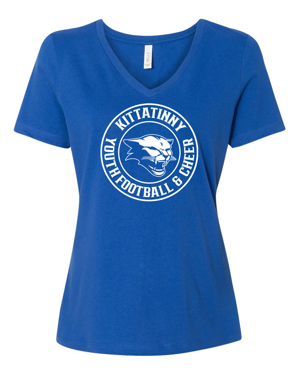 Kittatinny Cheer V-neck T-Shirt Football & Cheer