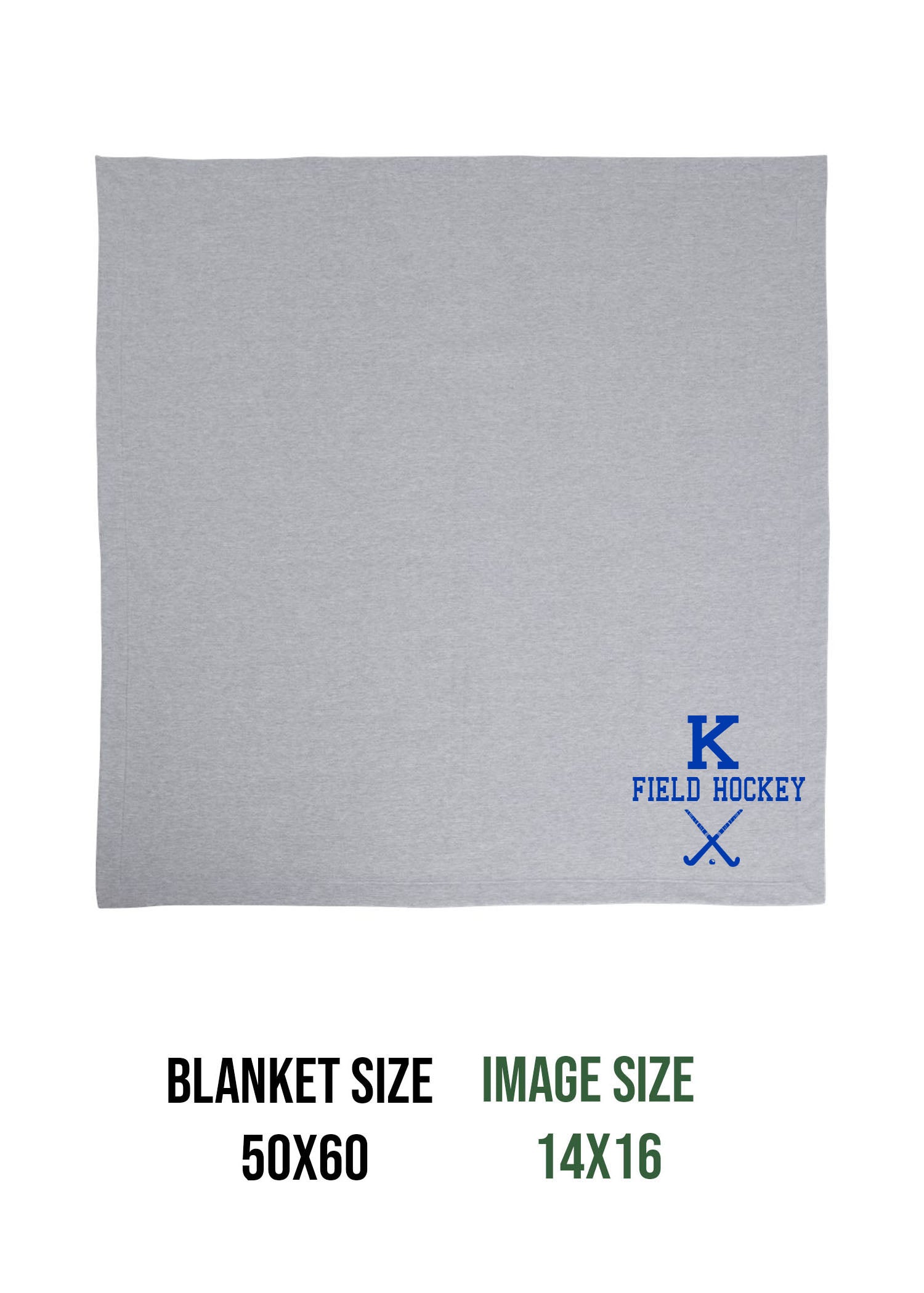 Kittatinny Jr High Field Hockey Design 5 Blanket