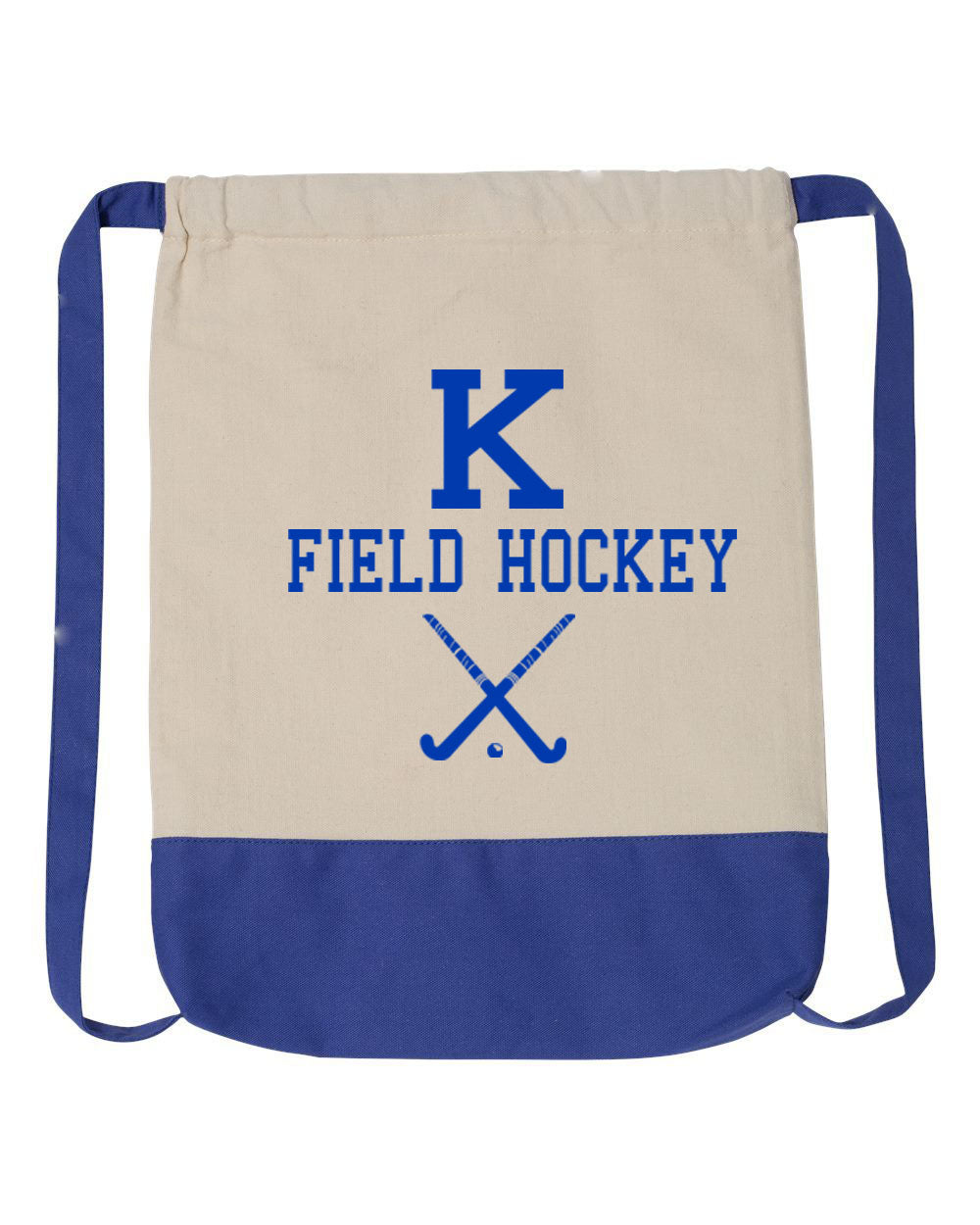 Kittatinny Jr High Field Hockey Design 5 Drawstring Bag