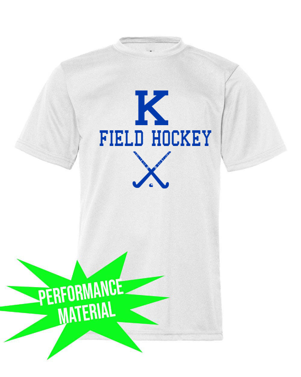Kittatinny Jr High Field Hockey Performance Material T-Shirt design 5