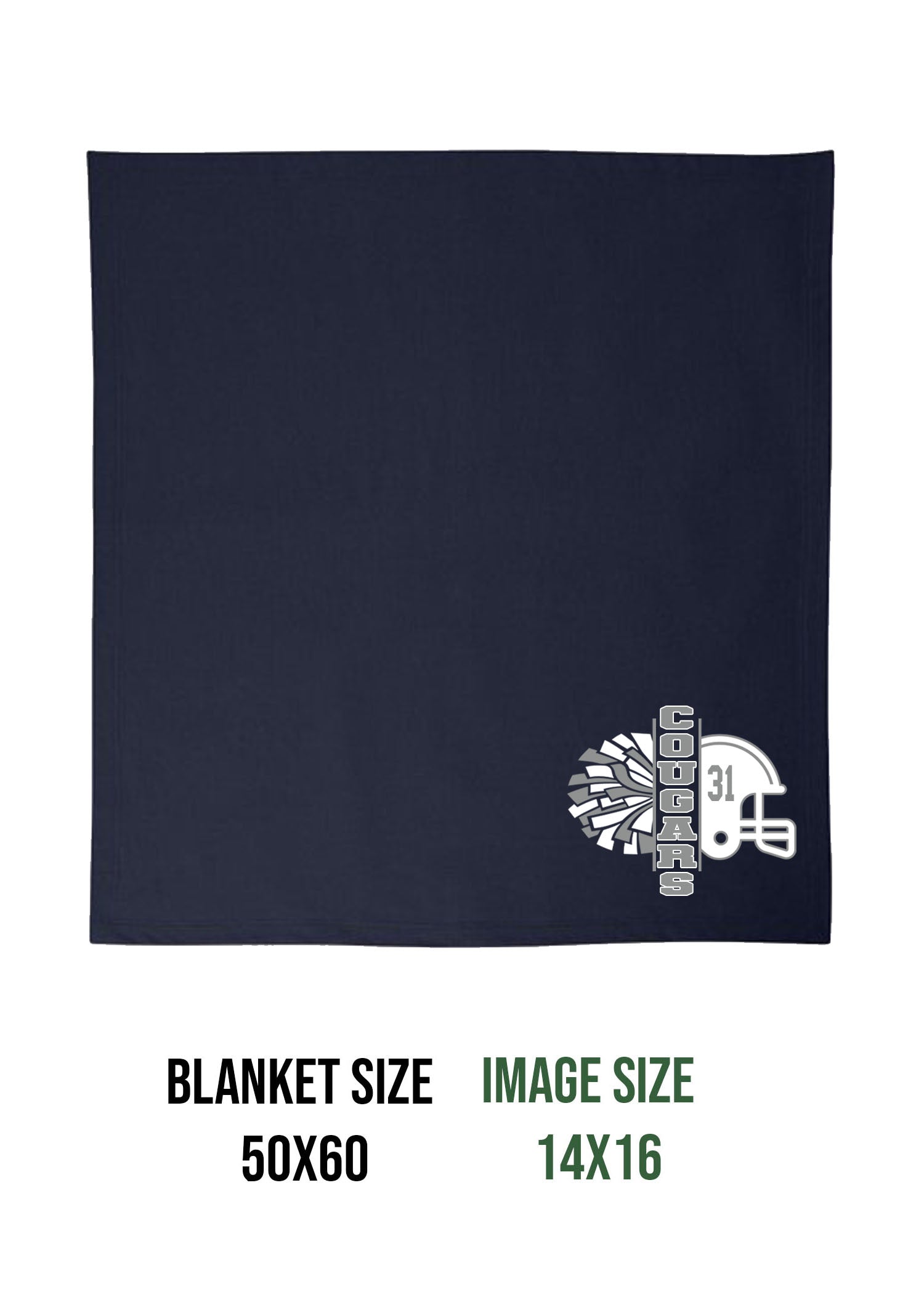 Kitattinny Football Design 7 Blanket