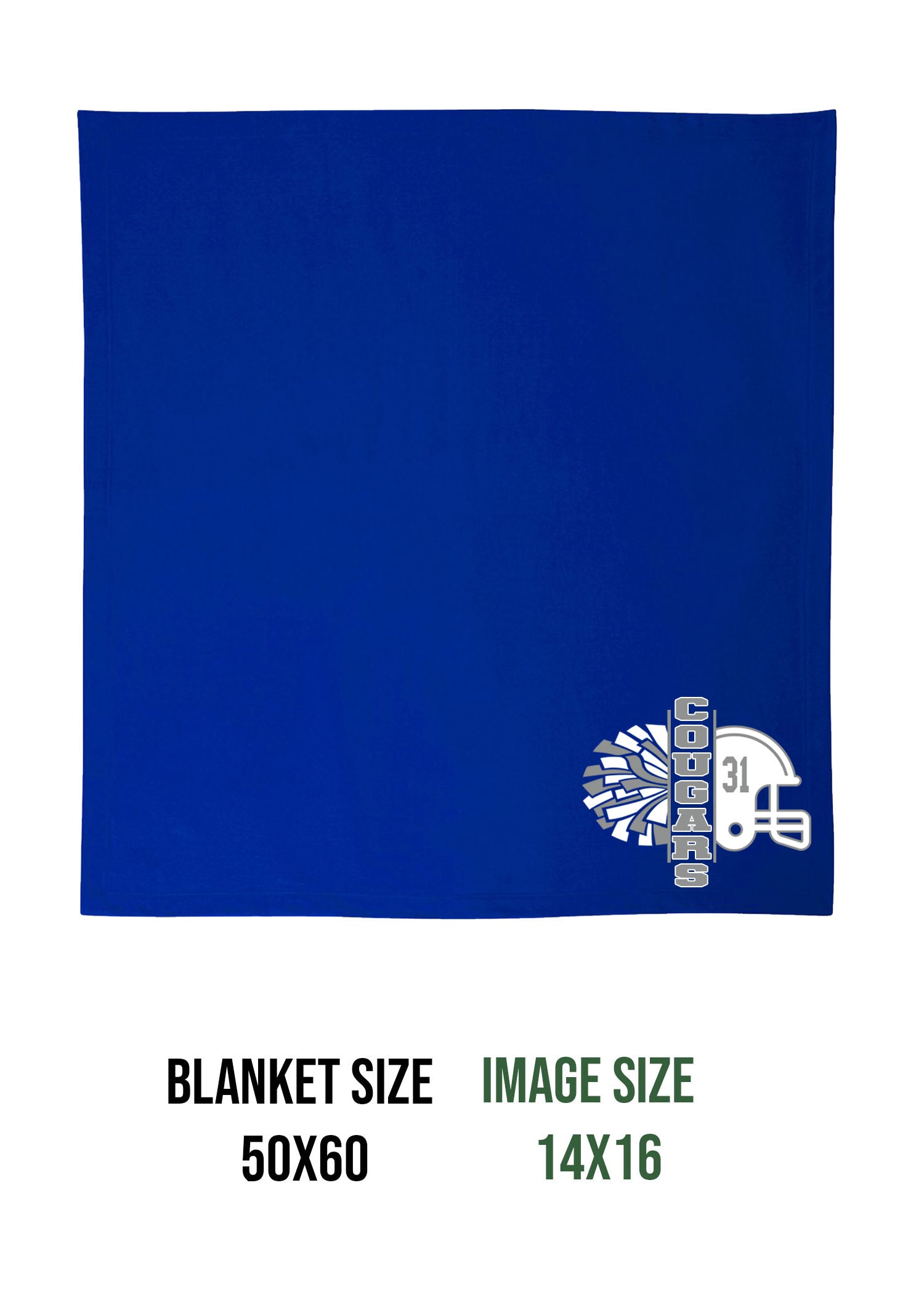 Kitattinny Football Design 7 Blanket