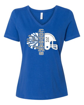 Kittatinny Football Design 7 V-Neck