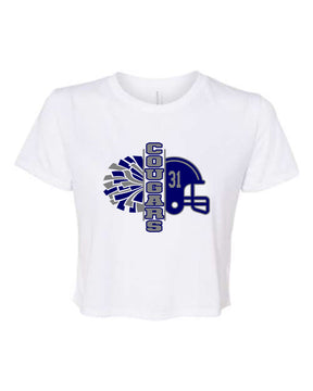 Kittatinny Football Design 7 Crop Top