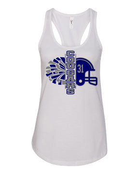 Kittatinny Football  Design 7 Racerback Tank Top