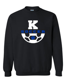 Kittatinny Soccer Design 4 Non Hooded Sweatshirt