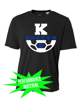 Kittatinny Soccer Performance Material T-Shirt design 4