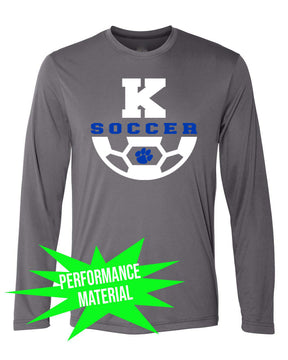 Kittatinny Soccer Performance Material Design 4 Long Sleeve Shirt