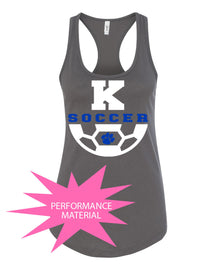 Kittatinny Soccer Design 4 Performance Racerback Tank Top