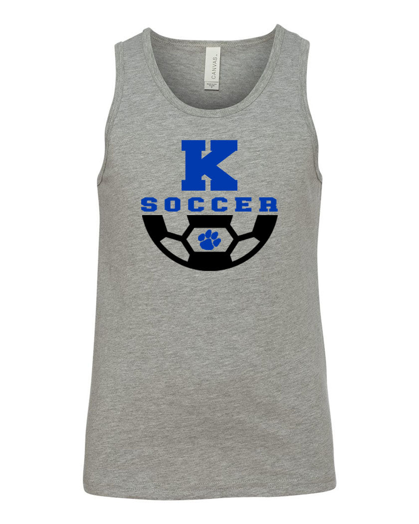 Kittatinny Soccer Design 4 Muscle Tank Top