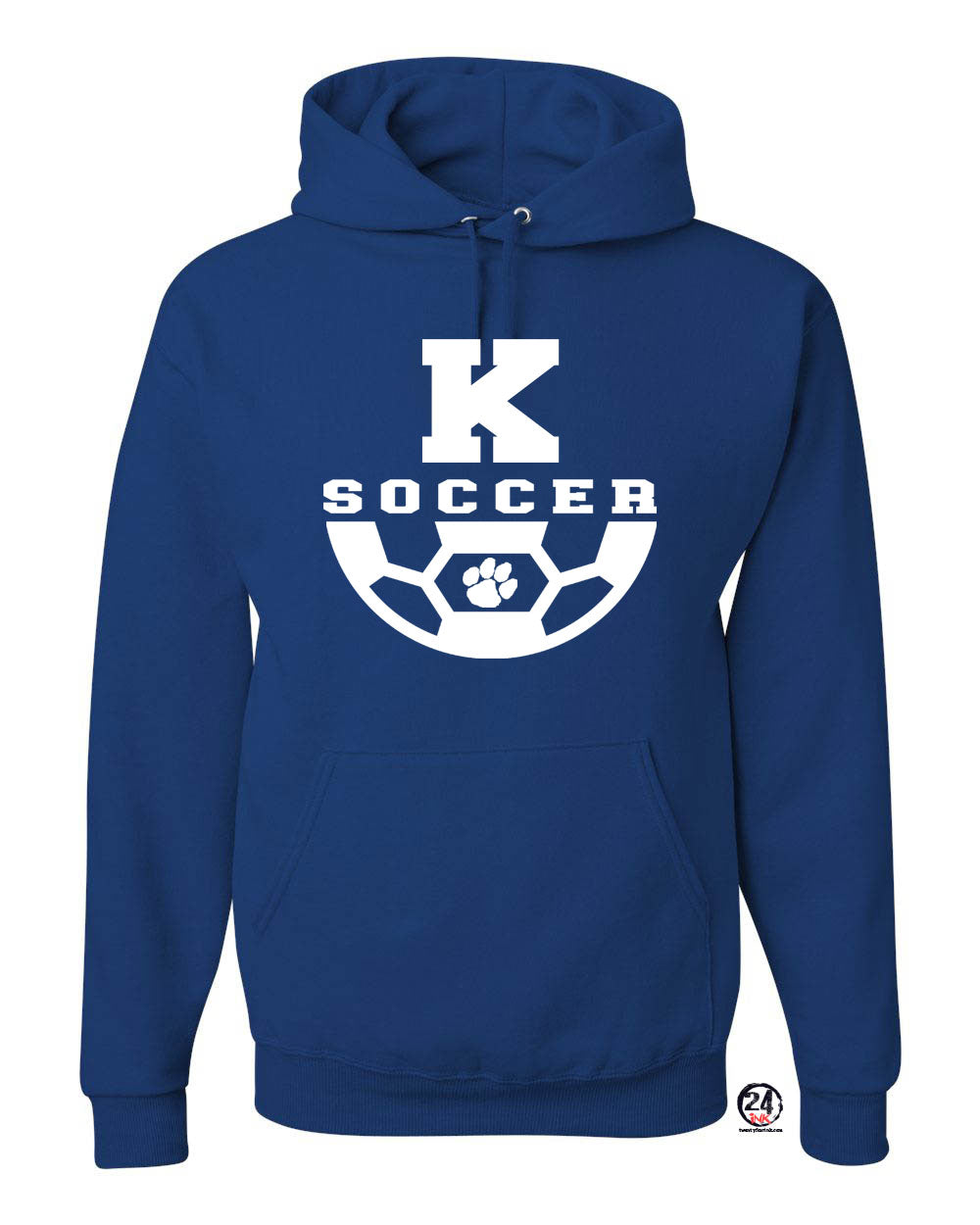 Kittatinny Soccer Design 4 Hooded Sweatshirt