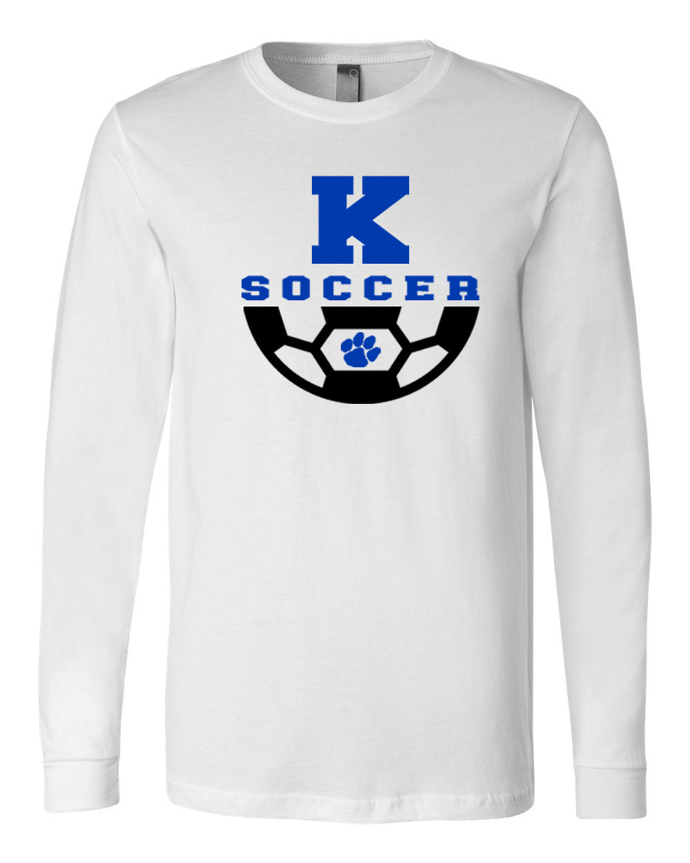 Kittatinny Soccer Design 4 Long Sleeve Shirt