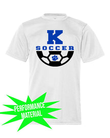 Kittatinny Soccer Performance Material T-Shirt design 4