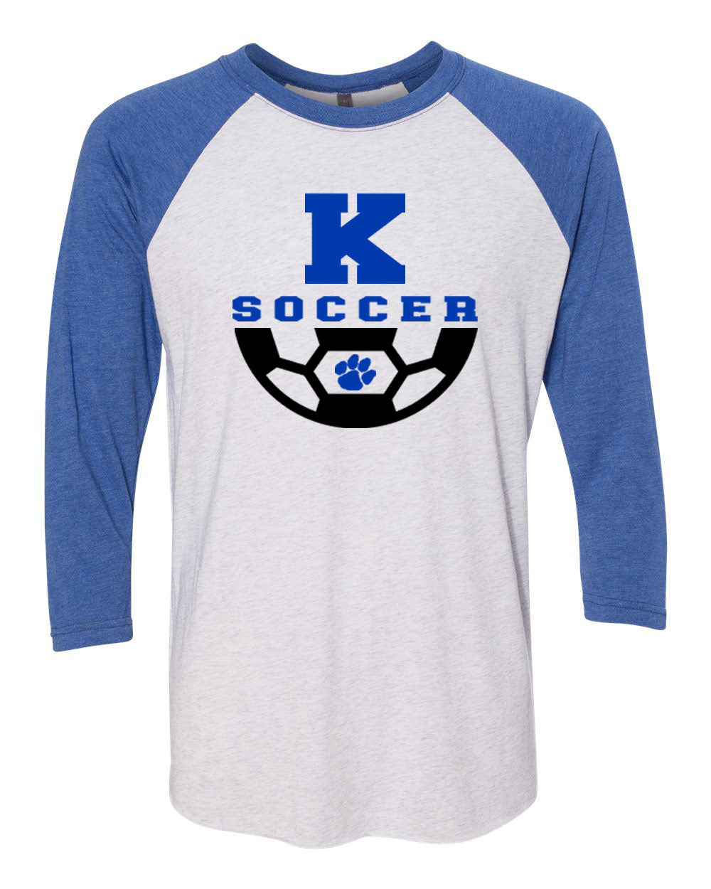 Kittatinny Soccer Design 4 Raglan Shirt