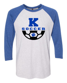 Kittatinny Soccer Design 4 Raglan Shirt