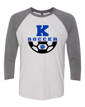 Kittatinny Soccer Design 4 Raglan Shirt