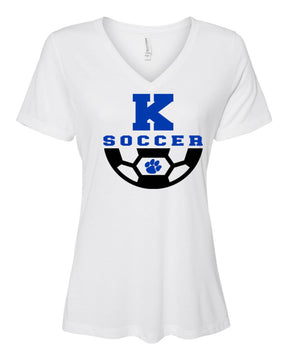 Kittatinny Soccer Design 4 V-Neck