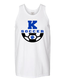 Kittatinny Soccer Design 4 Muscle Tank Top