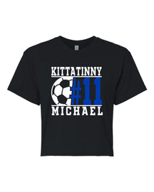 Kittatinny Soccer Design 5 Crop Top