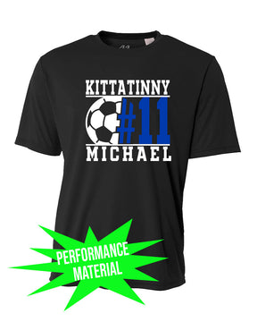 Kittatinny Soccer Performance Material T-Shirt design 5