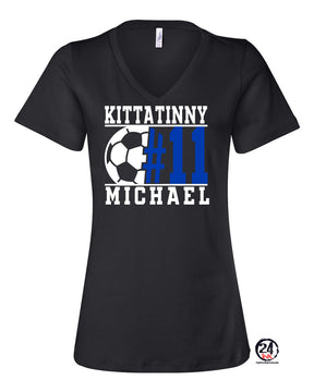 Kittatinny Soccer Design 5 V-Neck