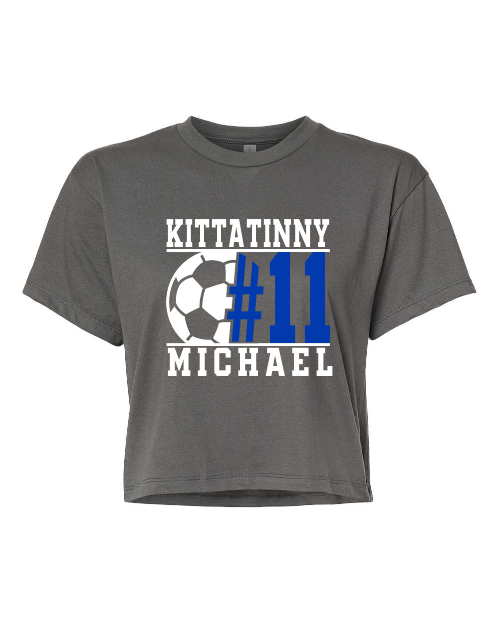 Kittatinny Soccer Design 5 Crop Top