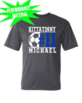 Kittatinny Soccer Performance Material T-Shirt design 5