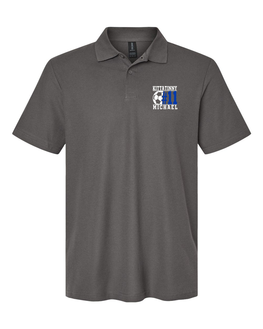 Kittatinny Soccer Design 5 Polo T-Shirt