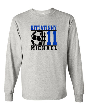 Kittatinny Soccer Design 5 Long Sleeve Shirt