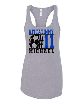 Kittatinny Soccer Design 5 Racerback Tank Top