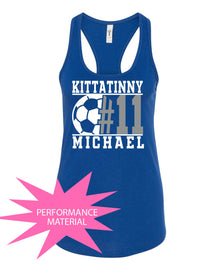 Kittatinny Soccer Design 5 Performance Racerback Tank Top