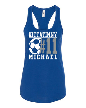 Kittatinny Soccer Design 5 Racerback Tank Top