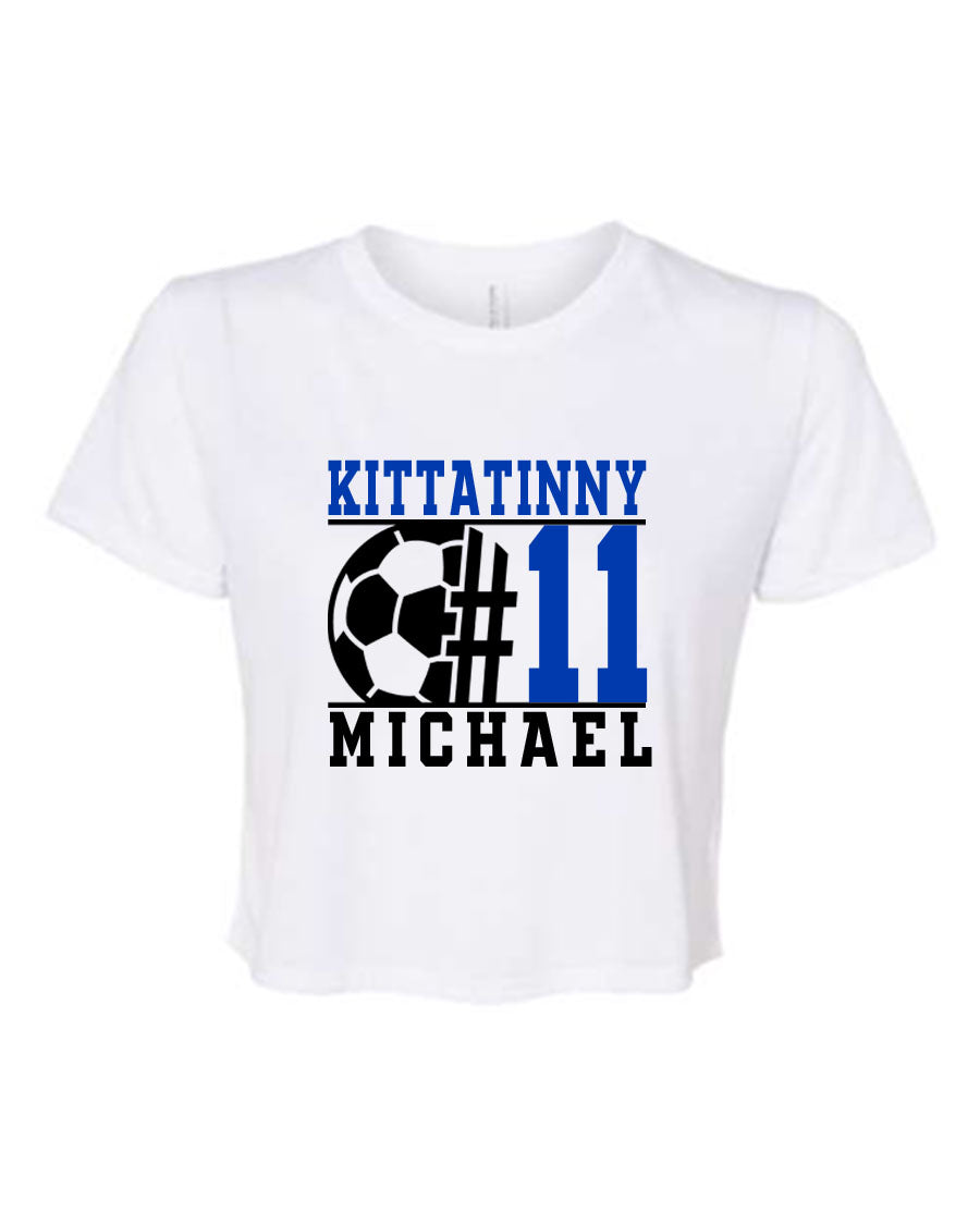 Kittatinny Soccer Design 5 Crop Top