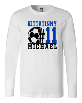 Kittatinny Soccer Design 5 Long Sleeve Shirt