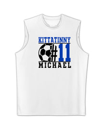 Kittatinny Soccer Design 5 Men's Performance Tank Top