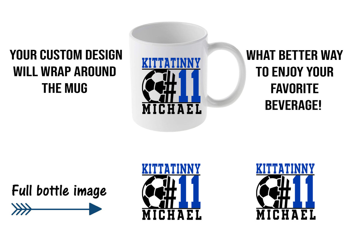 Kittatinny Soccer Design 5 Mug