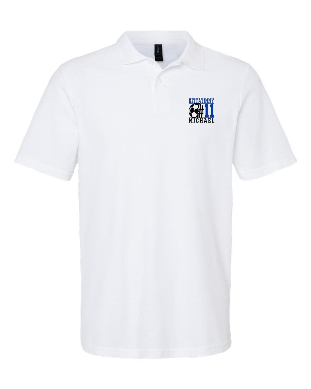 Kittatinny Soccer Design 5 Polo T-Shirt