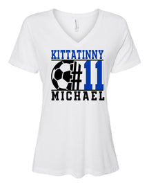 Kittatinny Soccer Design 5 V-Neck
