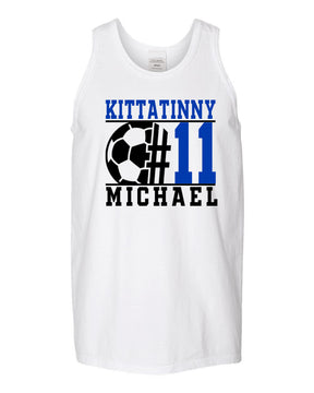 Kittatinny Soccer Design 5 Muscle Tank Top
