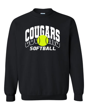 Kittatinny Softball non hooded sweatshirt Design 2