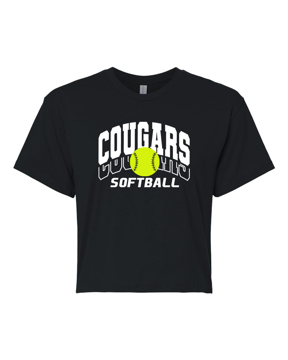 Kittatinny Softball Crop Top Design 2