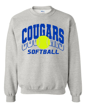 Kittatinny Softball non hooded sweatshirt Design 2