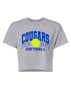 Kittatinny Softball Crop Top Design 2