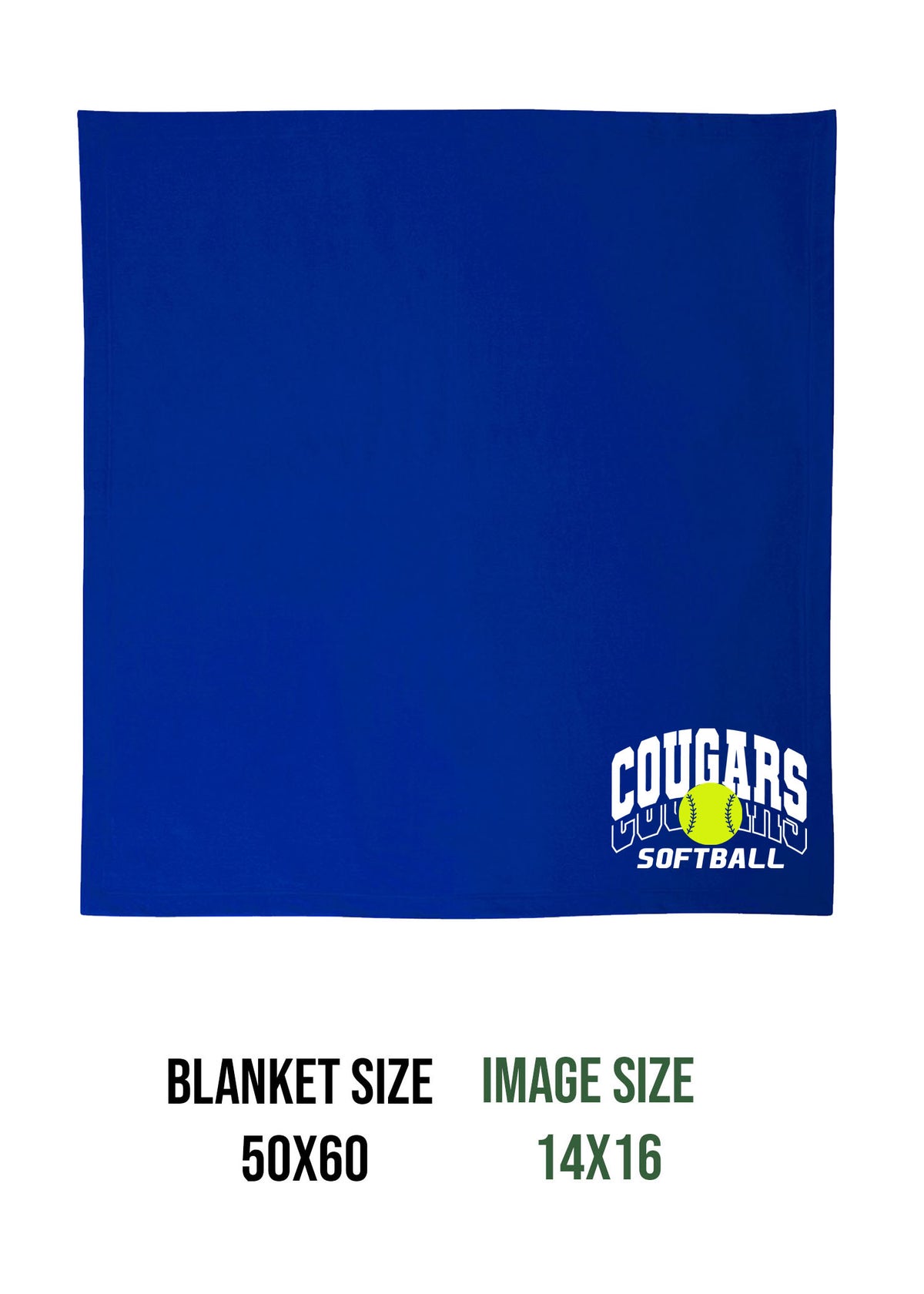 Kittatinny Softball Design 2 Blanket